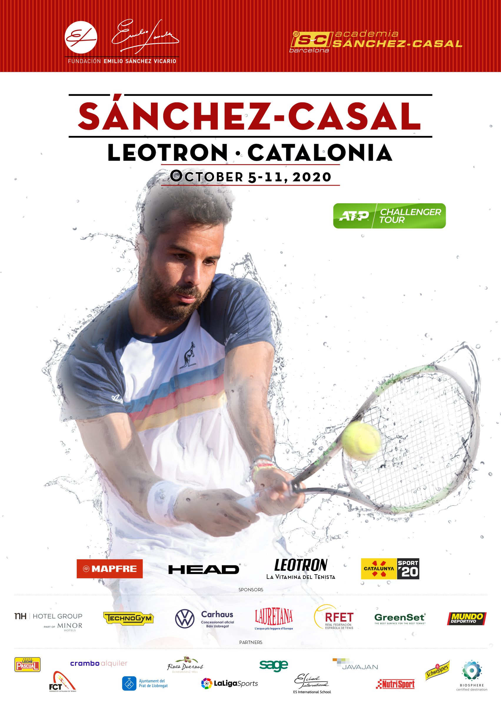 Image for III Edición Torneo Sánchez-Casal Leotrón·Catalonia, perteneciente al ATP Challenger Tour, organizado por la Fundación Emilio Sánchez Vicario.